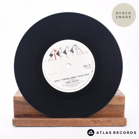 One Touch Don't Throw Away Your Love 7" Vinyl Record - Record A Side