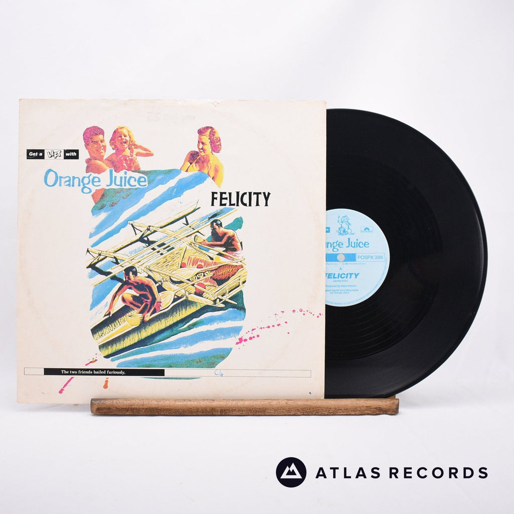 Orange Juice Felicity 12" Vinyl Record - Front Cover & Record