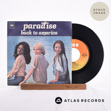 Paradise Back To America Vinyl Record - Sleeve & Record Side-By-Side