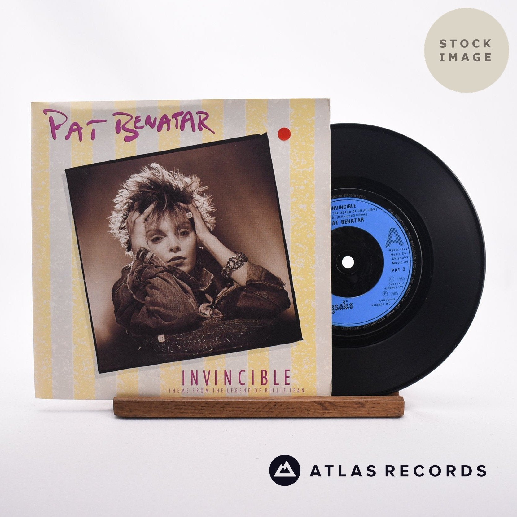 Pat Benatar - Invincible - Gatefold 7" Vinyl Record – Atlas Records