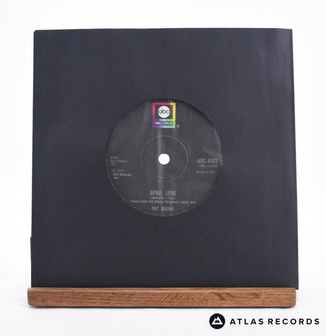 Pat Boone April Love 7" Vinyl Record - In Sleeve