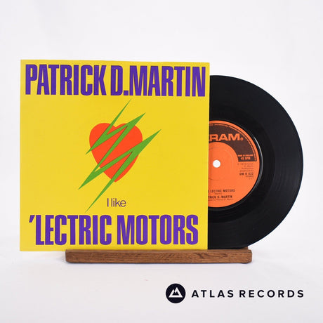 Patrick D. Martin I Like 'Lectric Motors 7" Vinyl Record - Front Cover & Record