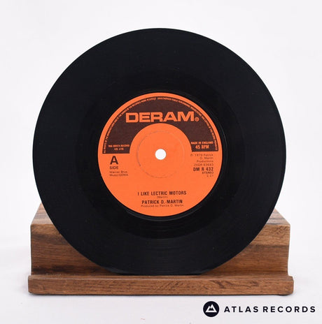 Patrick D. Martin - I Like 'Lectric Motors - 7" Vinyl Record - EX/VG+