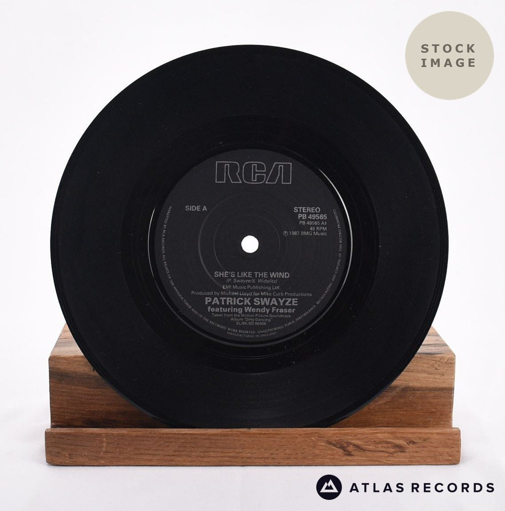 Patrick Swayze She's Like The Wind Vinyl Record - Record A Side