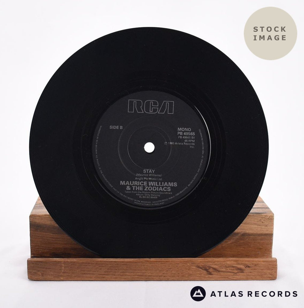Patrick Swayze She's Like The Wind Vinyl Record - Record B Side