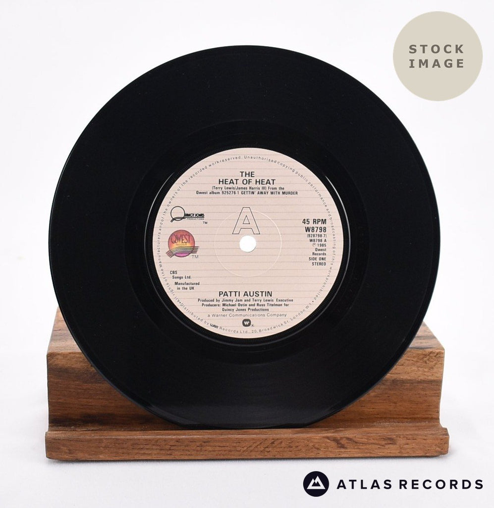 Patti Austin The Heat Of Heat Vinyl Record - Record A Side