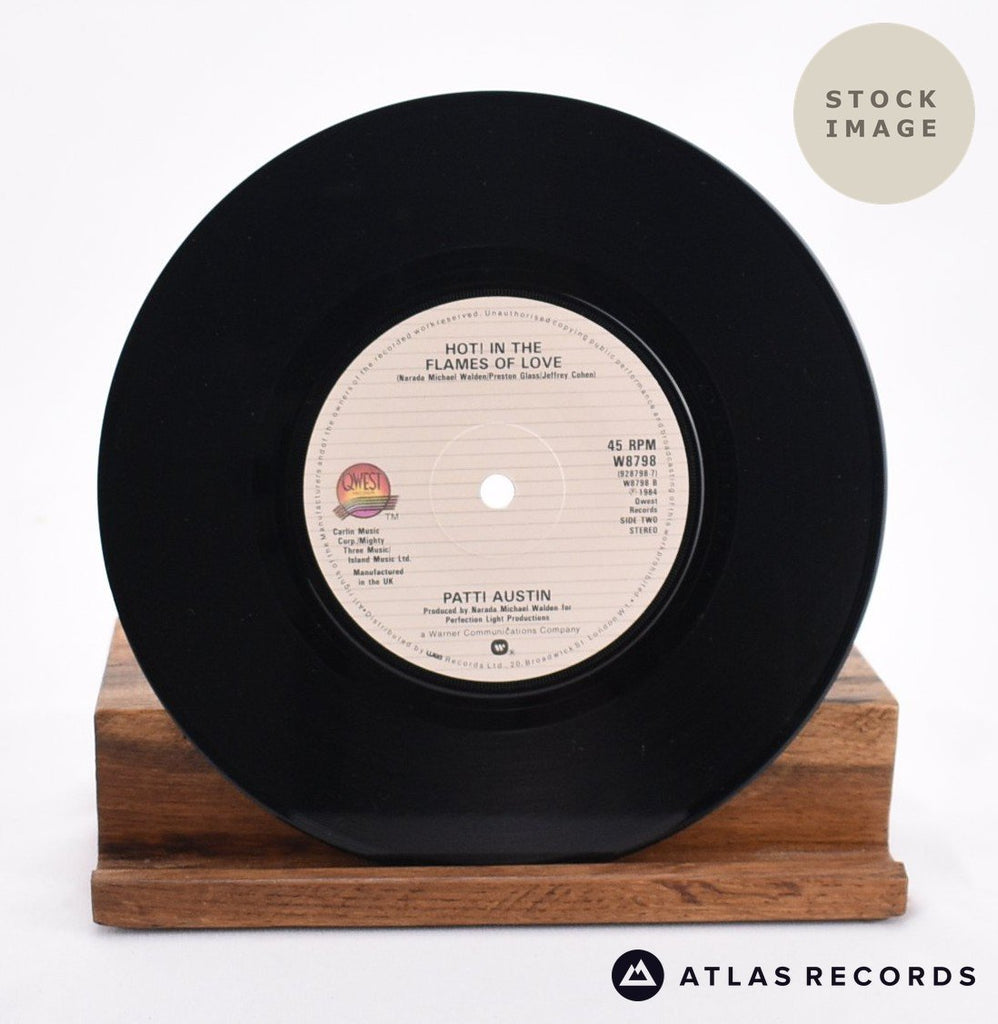 Patti Austin The Heat Of Heat Vinyl Record - Record B Side