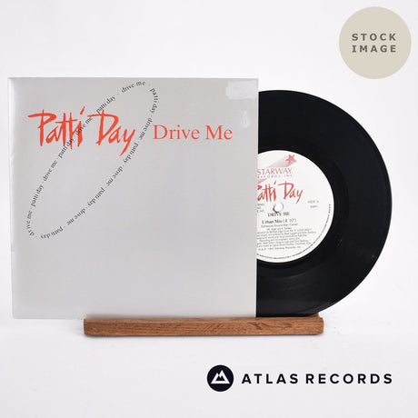 Patti Day Drive Me 1973 Vinyl Record - Sleeve & Record Side-By-Side