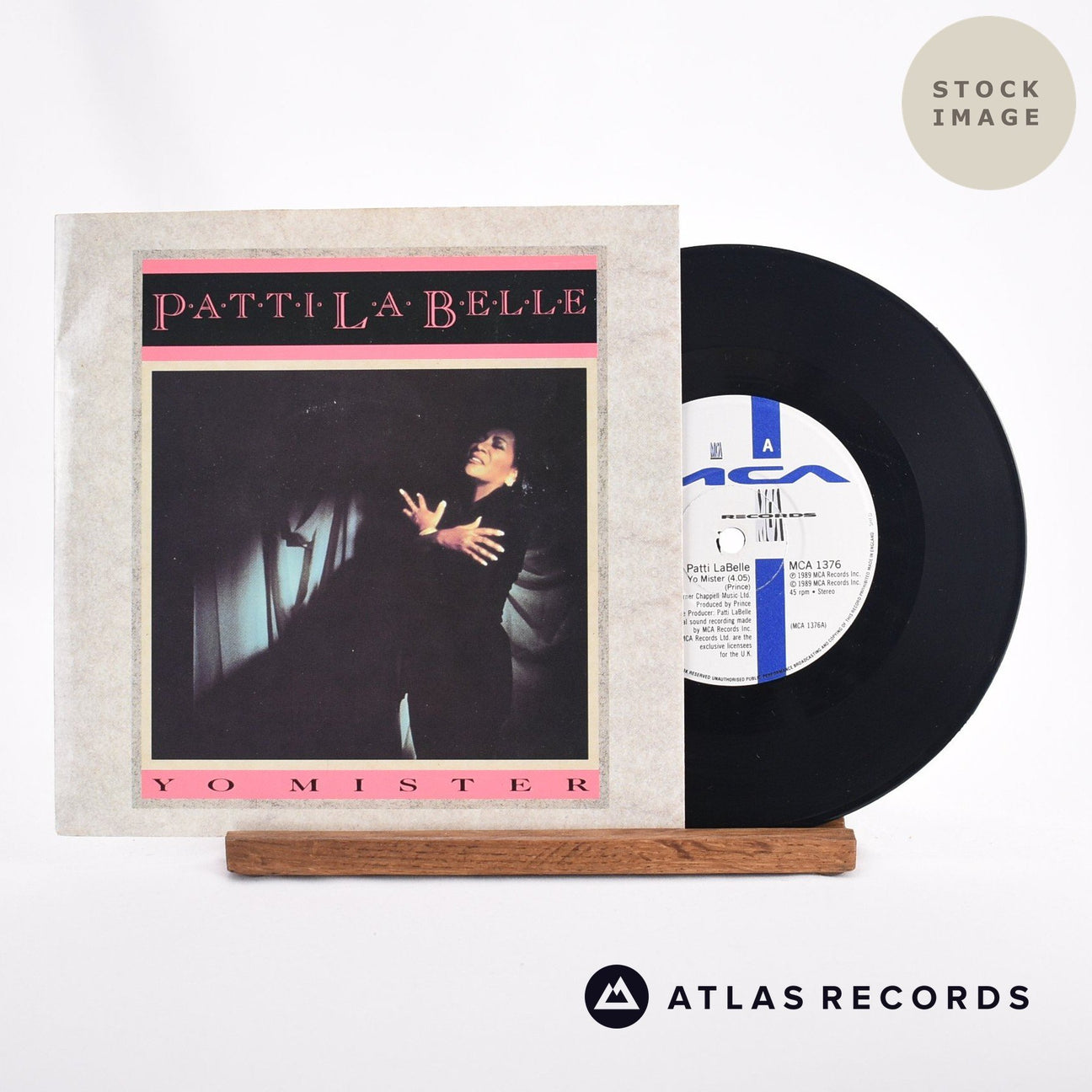 Patti LaBelle Yo Mister 7" Vinyl Record - Sleeve & Record Side-By-Side