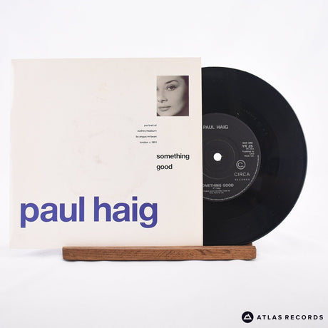 Paul Haig Something Good 7" Vinyl Record - Front Cover & Record