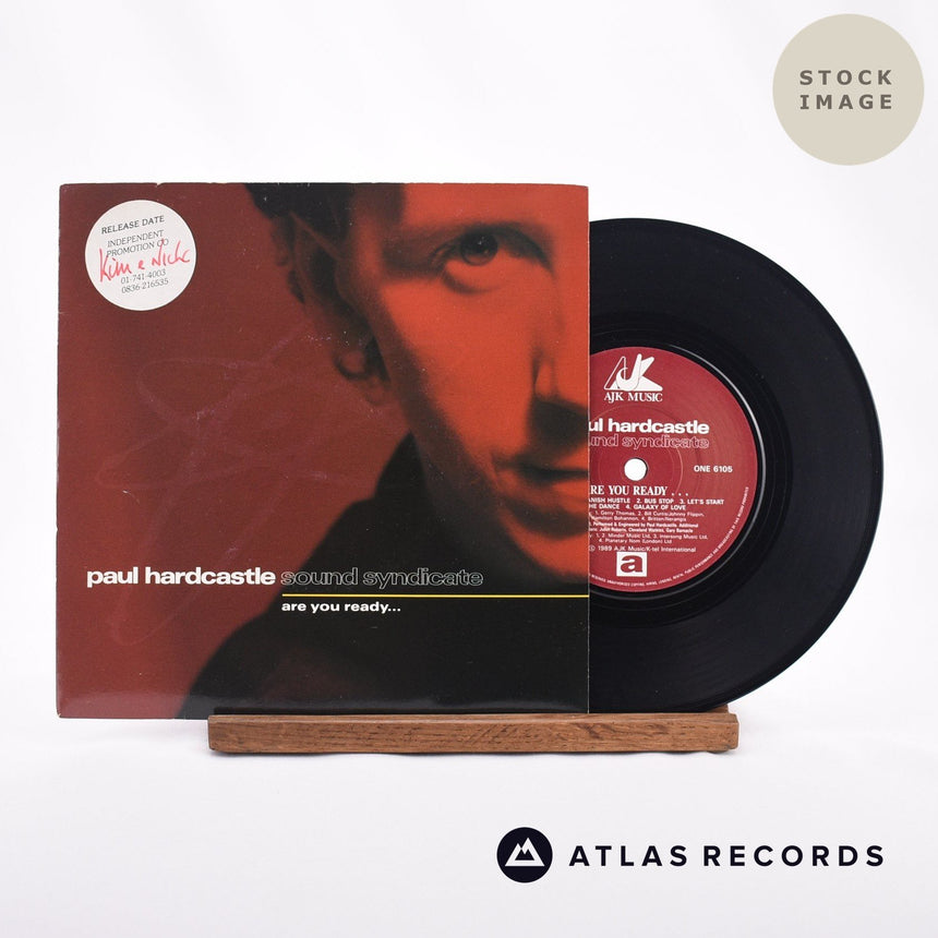 Paul Hardcastle Are You Ready... 7" Vinyl Record - Sleeve & Record Side-By-Side