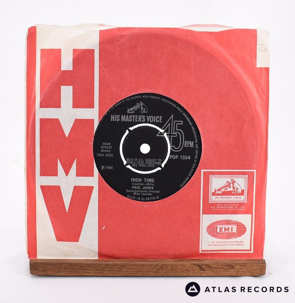 Paul Jones High Time 7" Vinyl Record - In Sleeve