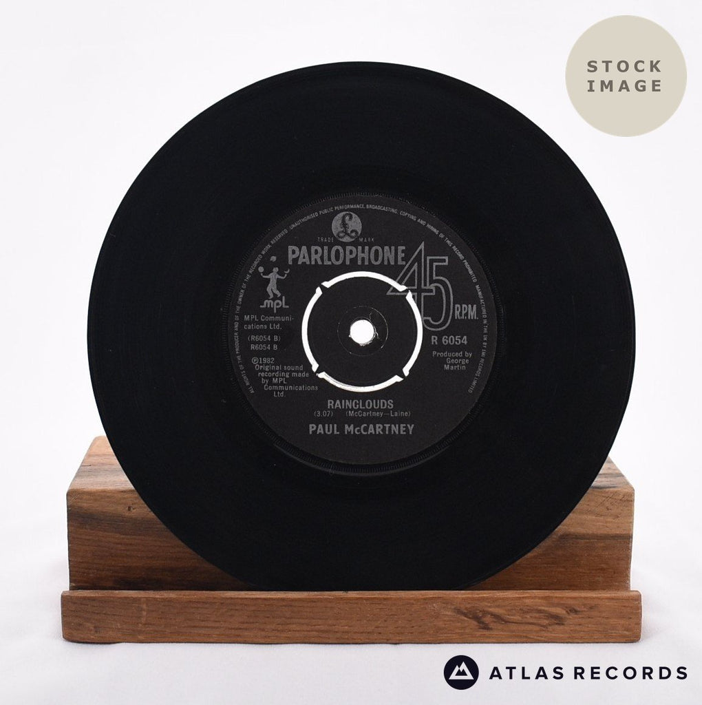 Paul McCartney Ebony And Ivory Vinyl Record - Record B Side