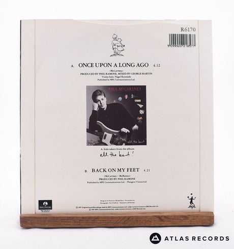 Paul McCartney - Once Upon A Long Ago - 7" Vinyl Record - EX/EX