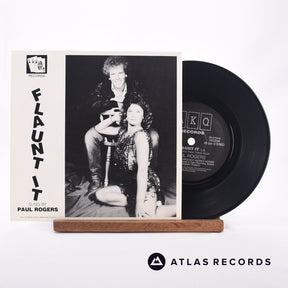 Paul Rogers Flaunt It 7" Vinyl Record - Front Cover & Record