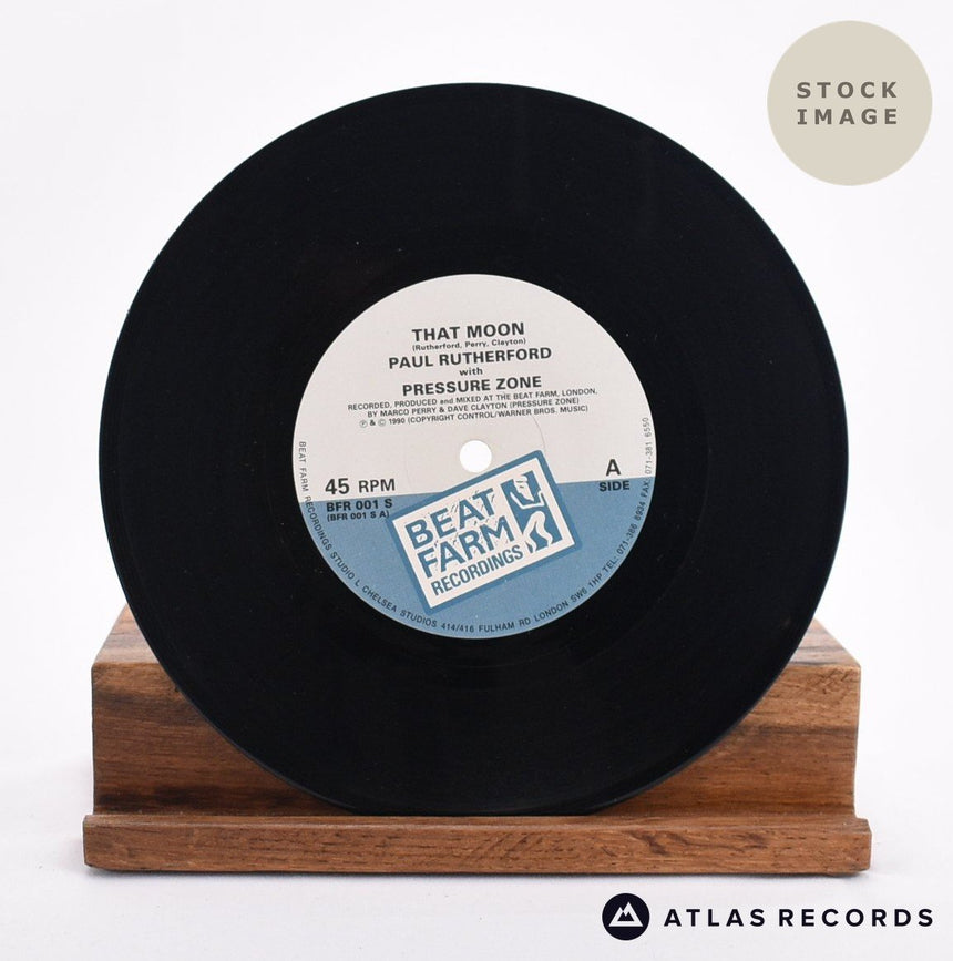 Paul Rutherford That Moon 7" Vinyl Record - Record A Side