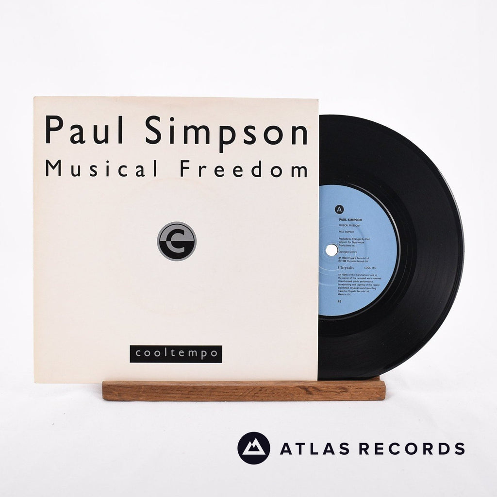 Paul Simpson Musical Freedom (Free At Last) 7" Vinyl Record - Front Cover & Record