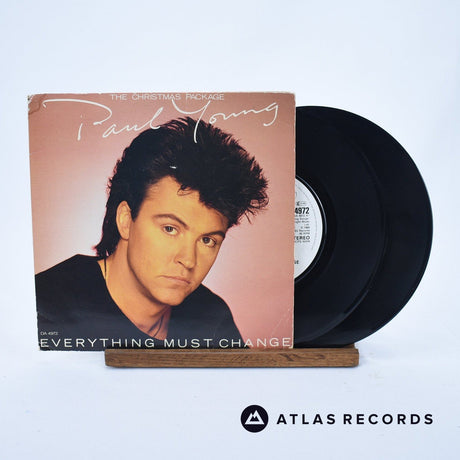 Paul Young Everything Must Change 7" Vinyl Record - Front Cover & Record