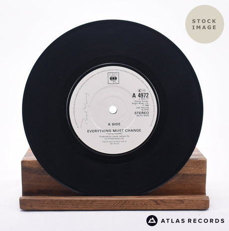 Paul Young Everything Must Change 7" Vinyl Record - Record A Side