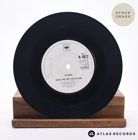 Paul Young Everything Must Change 7" Vinyl Record - Record B Side