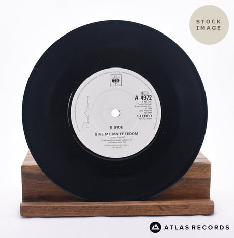 Paul Young Everything Must Change 7" Vinyl Record - Record B Side