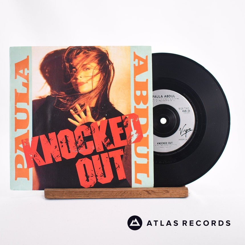 Paula Abdul Knocked Out 7" Vinyl Record - Front Cover & Record