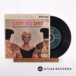 Peggy Lee Latin Ala Lee! 7" Vinyl Record - Front Cover & Record