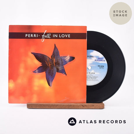 Perri Fall In Love 7" Vinyl Record - Sleeve & Record Side-By-Side