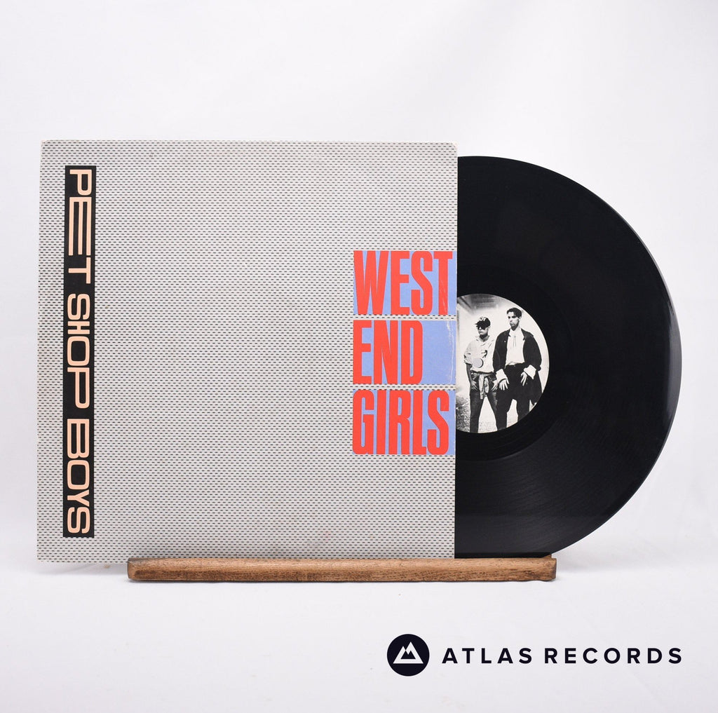 Pet Shop Boys West End Girls 12" Vinyl Record - Front Cover & Record
