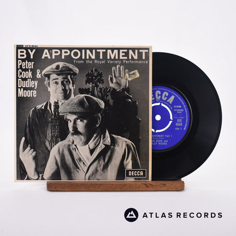 Peter Cook & Dudley Moore By Appointment 7" Vinyl Record - Front Cover & Record