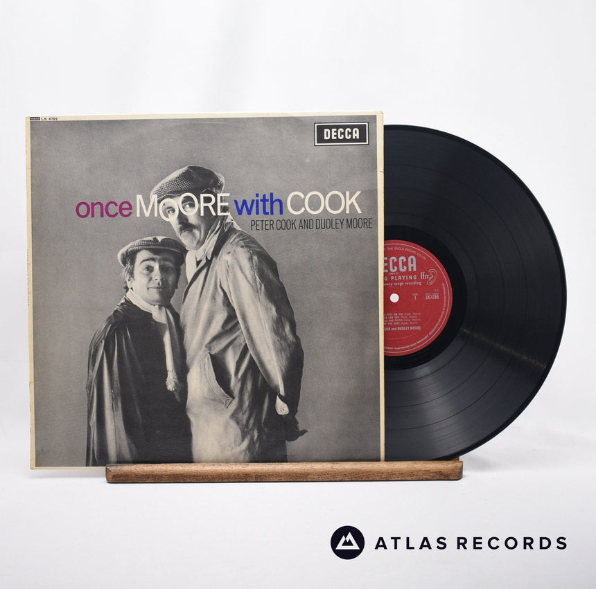 Peter Cook & Dudley Moore Once Moore With Cook LP Vinyl Record - Front Cover & Record