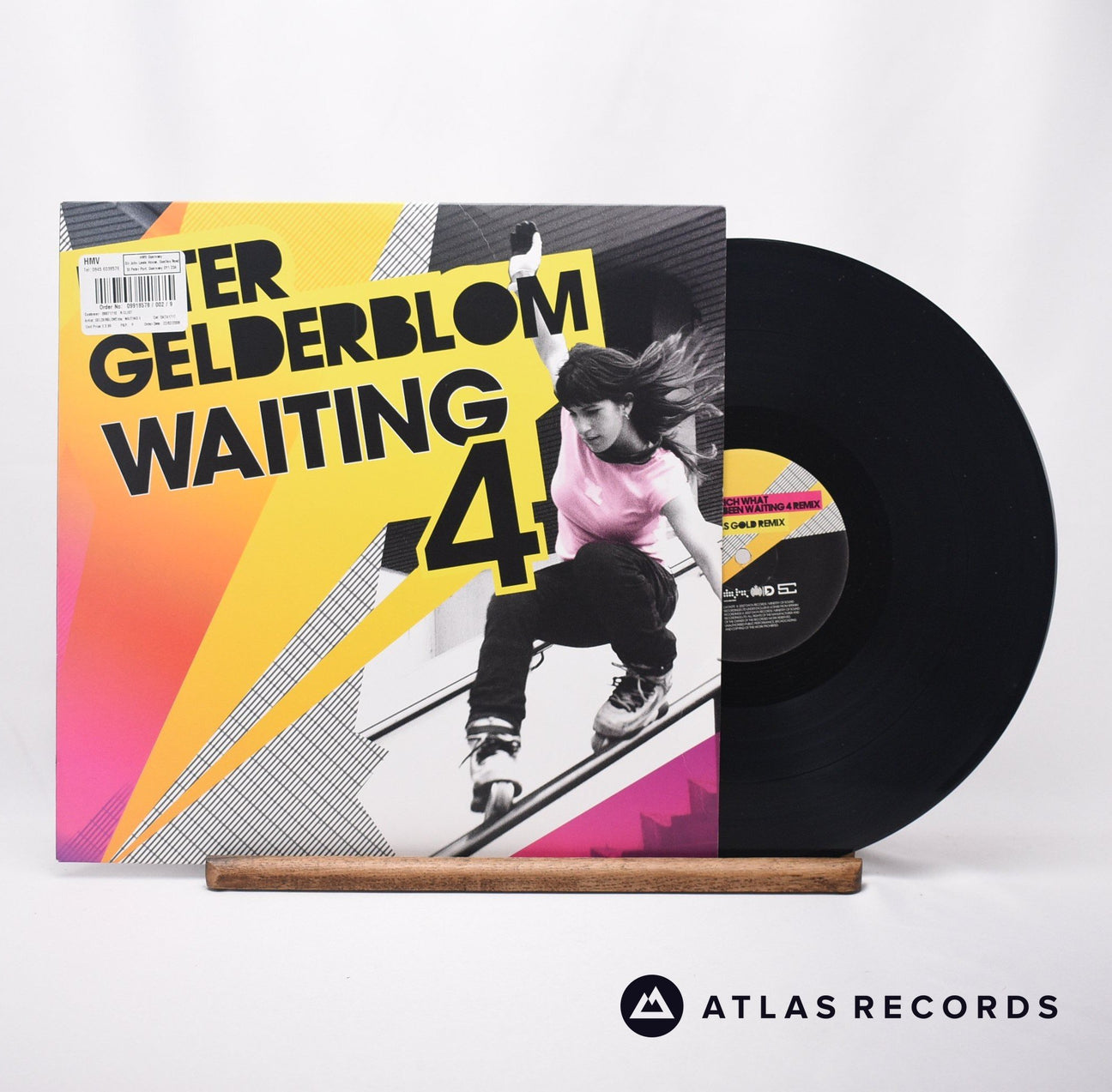 Peter Gelderblom Waiting 4 12" Vinyl Record - Front Cover & Record