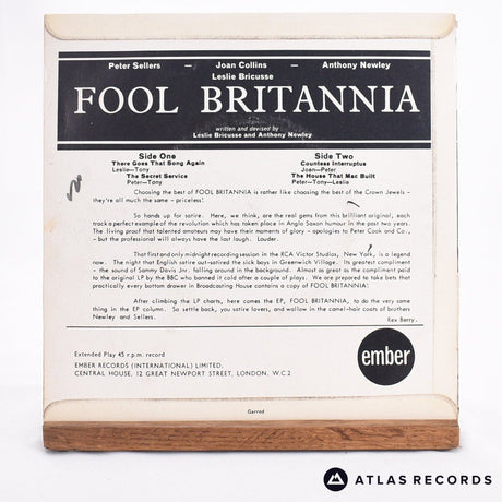 Peter Sellers - More Fool Britannia - 7" EP Vinyl Record - EX/VG