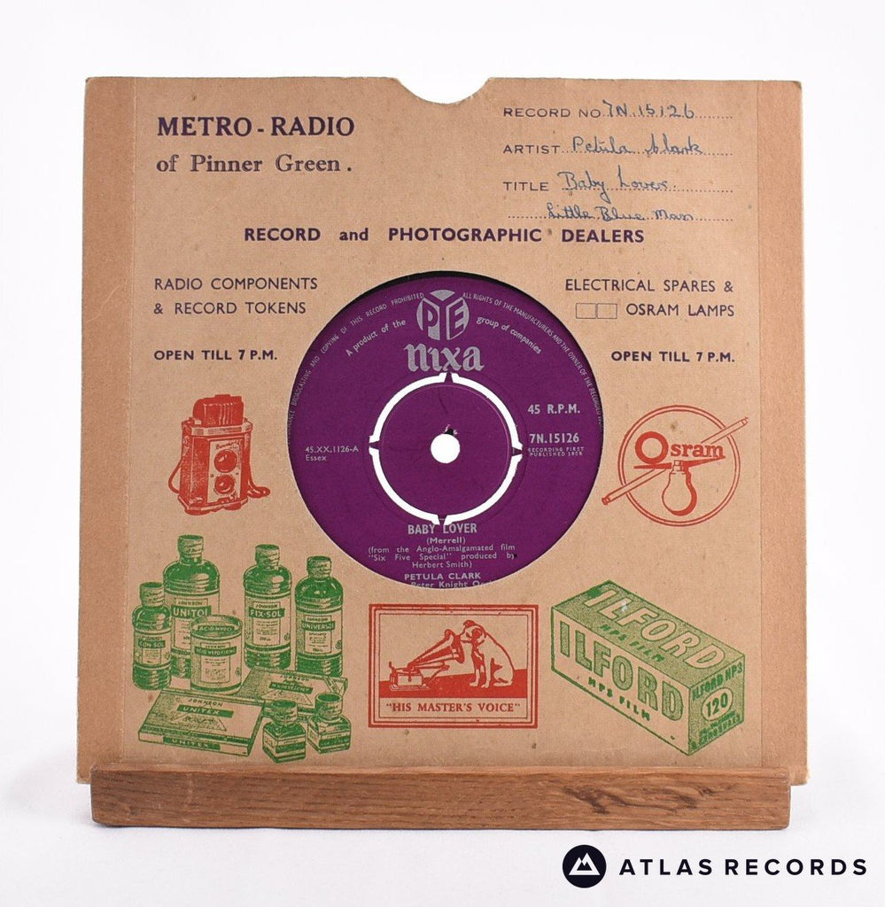 Petula Clark Baby Lover 7" Vinyl Record - In Sleeve