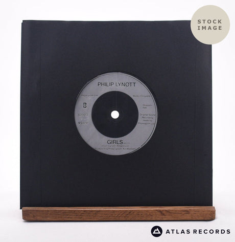 Phil Lynott Yellow Pearl 7" Vinyl Record - Reverse Of Sleeve