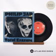 Philip Jap Total Erasure 7" Vinyl Record - Sleeve & Record Side-By-Side