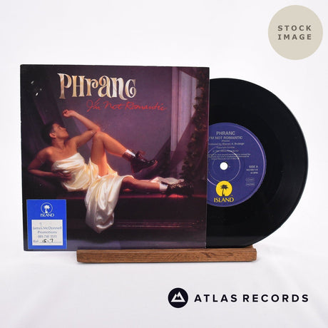 Phranc I'm Not Romantic 1981 Vinyl Record - Sleeve & Record Side-By-Side