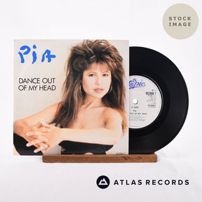 Pia Zadora Dance Out Of My Head Vinyl Record - Sleeve & Record Side-By-Side