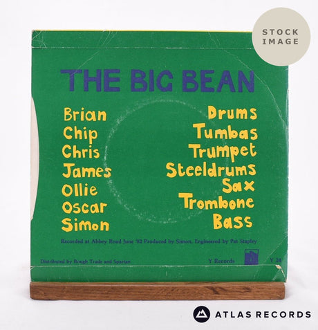 Pigbag The Big Bean 1991 Vinyl Record - Reverse Of Sleeve