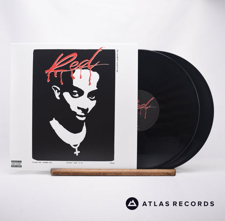 Playboi Carti Whole Lotta Red Double LP Vinyl Record - Front Cover & Record