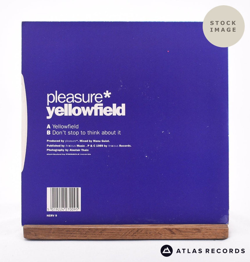 Pleasure Yellowfield 7" Vinyl Record - Reverse Of Sleeve