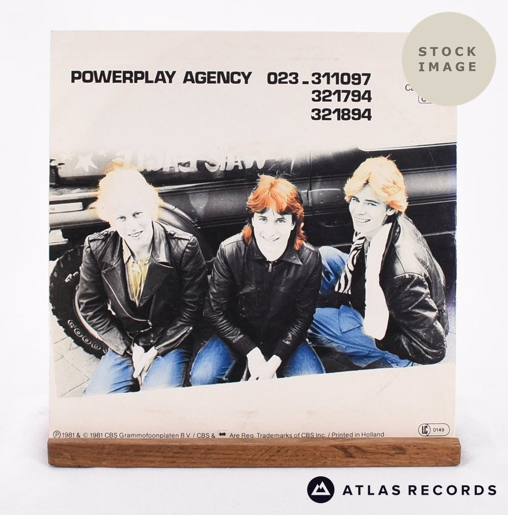 Powerplay Love Can Break Your Heart Vinyl Record - Reverse Of Sleeve