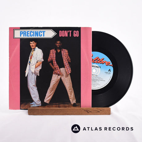 Precinct Don't Go 7" Vinyl Record - Front Cover & Record