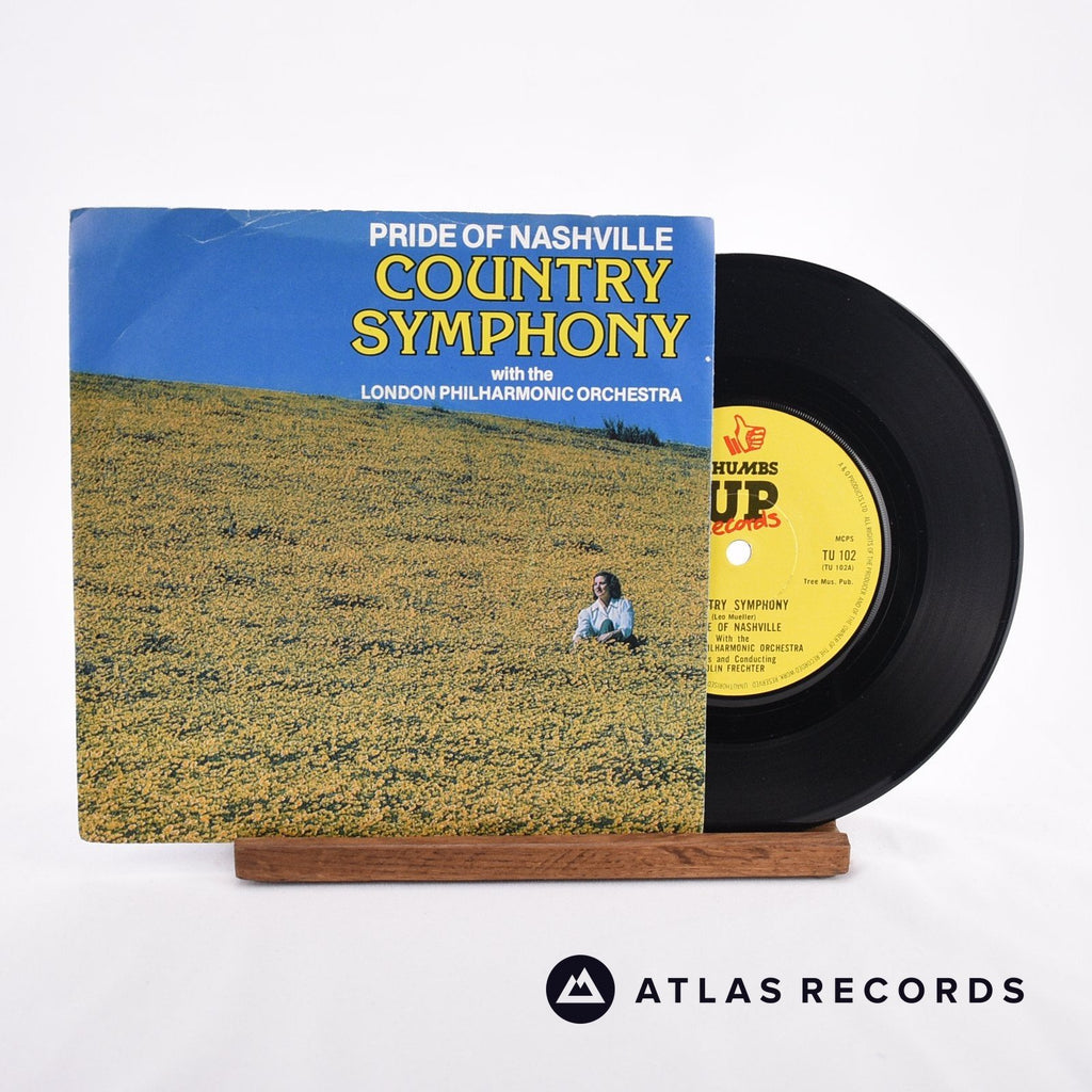Pride Of Nashville Country Symphony 7" Vinyl Record - Front Cover & Record