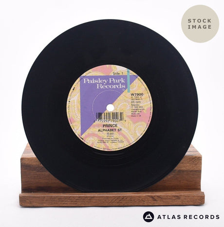 Prince Alphabet St. 7" Vinyl Record - Reverse Of Sleeve