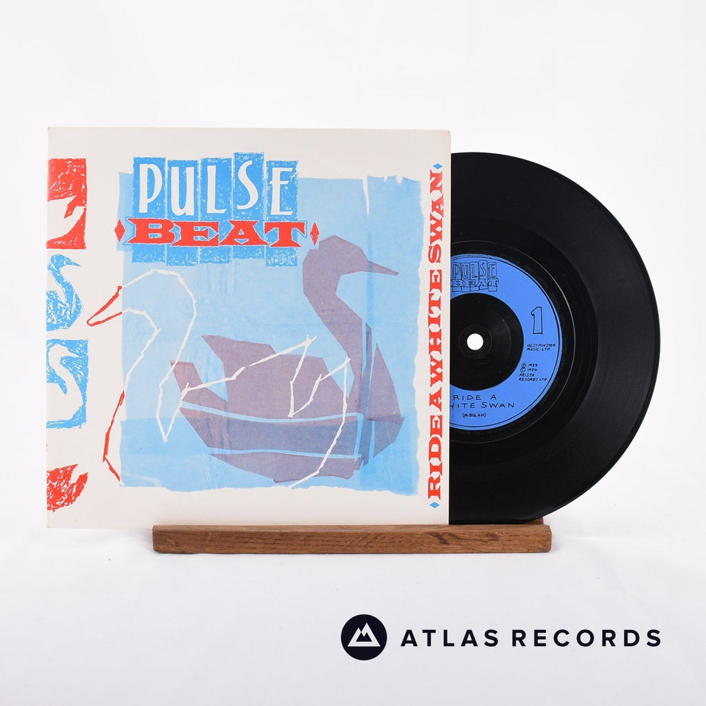 Pulse Beat Ride A White Swan 7" Vinyl Record - Front Cover & Record