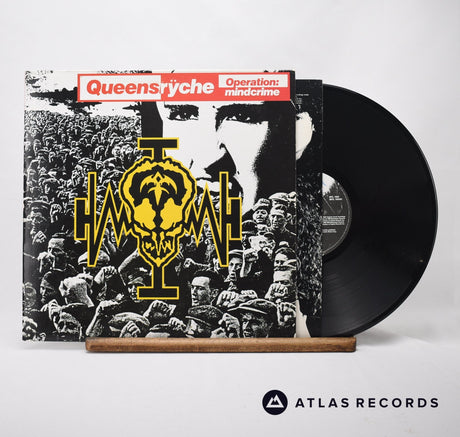 Queensrÿche Operation: Mindcrime LP Vinyl Record - Front Cover & Record