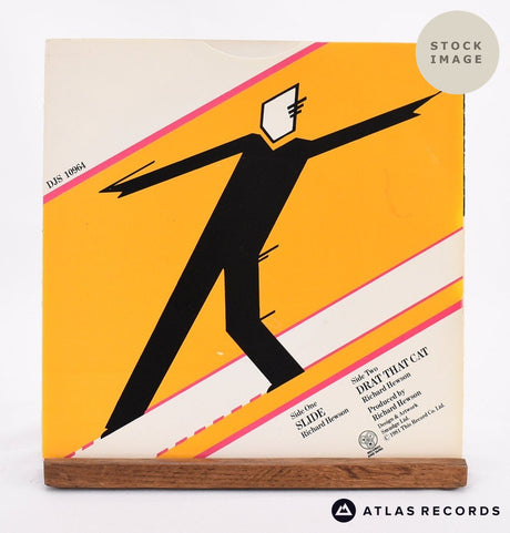 RAH Band Slide Vinyl Record - Reverse Of Sleeve