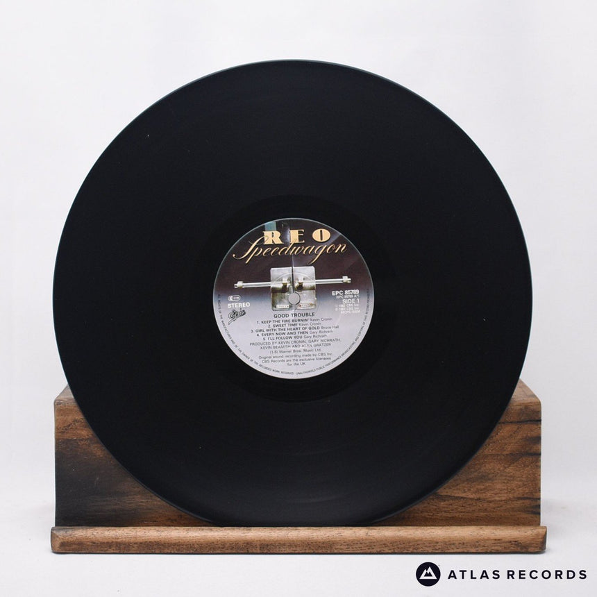 REO Speedwagon - Good Trouble - Insert LP Vinyl Record - EX/EX