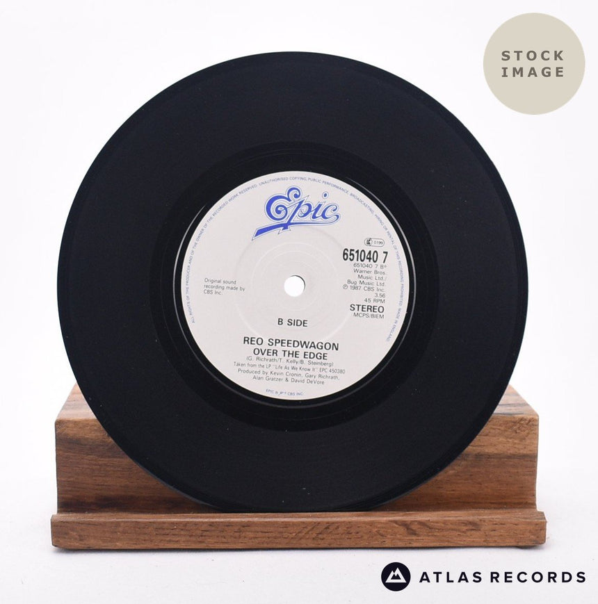 REO Speedwagon In My Dreams 7" Vinyl Record - Record B Side